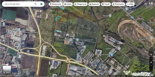 Teren 19,400mp Oradea / Calea Borsului/zona Comau/Industr...