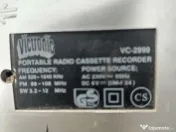 Radio casetofon portabil Victronic 