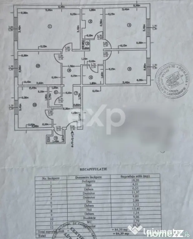 EREMIA GRIGORESCU | Apartament 4 camere | Parter înalt | 88