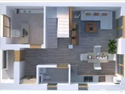 Vila duplex-5cam.-2parc.-curte lib.-125mp/centru Popesti ... 