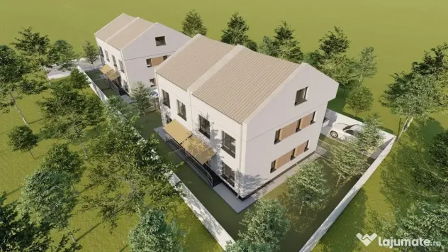 Vila duplex-5cam.-2parc.-curte lib.-125mp/centru Popesti ...