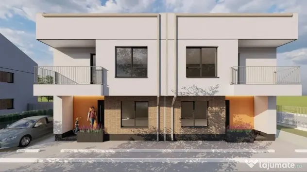 Vila duplex-5cam.-2parc.-curte lib.-125mp/centru Popesti ...
