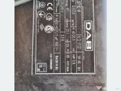 Vand hidrofor cu pompa DAB 