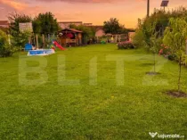 Teren intravila, 595 mp, cabană și pomi fructiferi, Ampoi