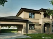 Casa individuala, garaj dublu, studiu nZEB, zona Ioan Rus 