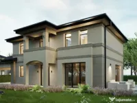 Casa individuala, garaj dublu, studiu nZEB, zona Ioan Rus 