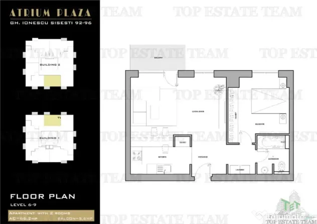 Apartament 2 camere Baneasa
