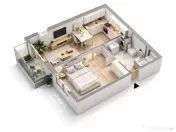 Apartament 2 camere, Ferdinand 