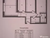 3 camere, P/11, 74mp+49 terasa-Lujerului, GranVia Park 