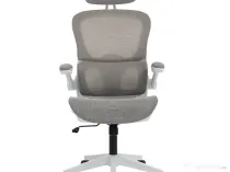 Vand scaun de  birou Veltrix White frame Grey, nou