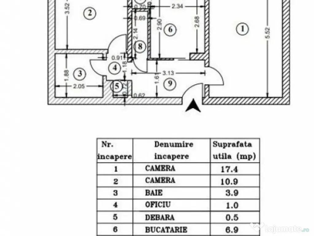 2 camere | Decomandat | 5 min Metrou Piata Sudului