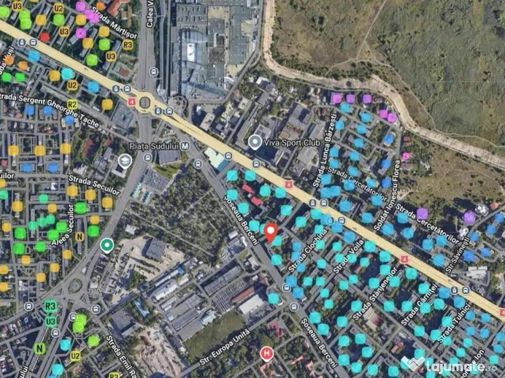 2 camere | Decomandat | 5 min Metrou Piata Sudului