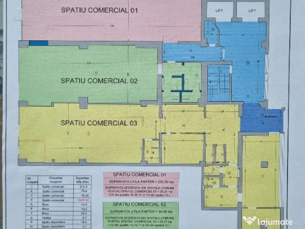 Spatiu comercial Piata Floreasca Complex Agora