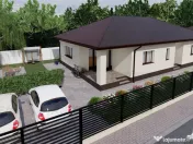 Casa parter 4 camere incalzire in pardoseala in Domnesti 