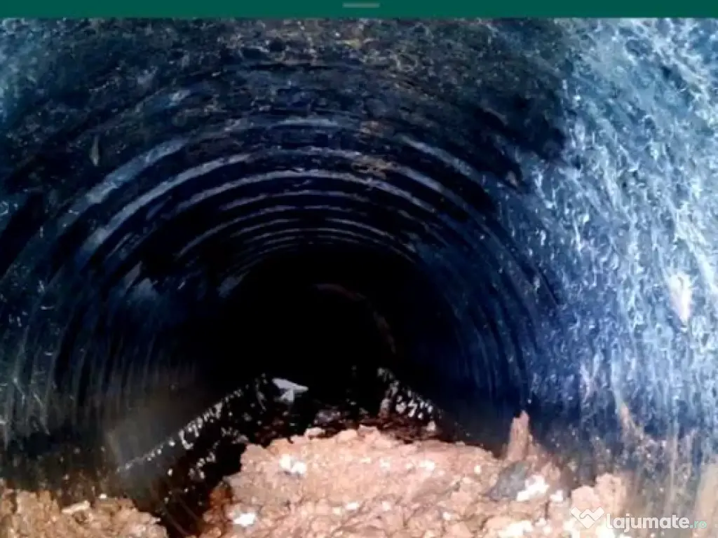 Mini robot inspecție conducte 100 mm – IP68, WiFi, cablu 150 m, industrial