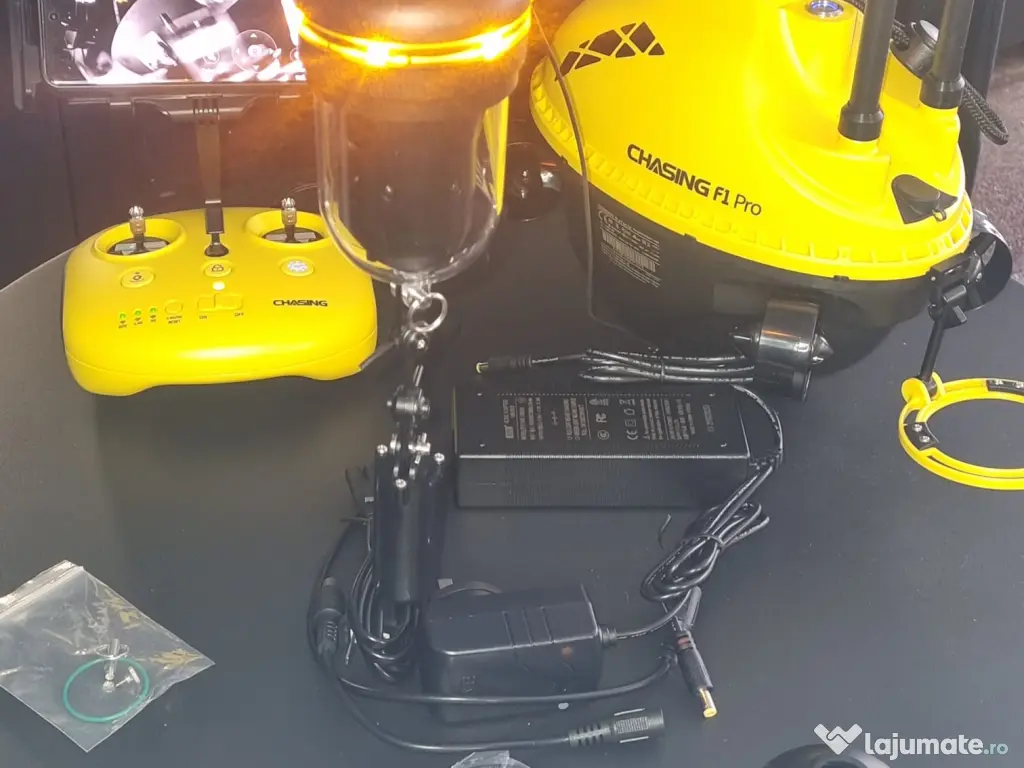 Dronă subacvatică profesională HD 1080P, GPS, autonomie 6h, pescuit si explorare