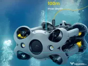 Dronă Subacvatică Profesională – 100 m Adâncime | ROV Compact și Modular