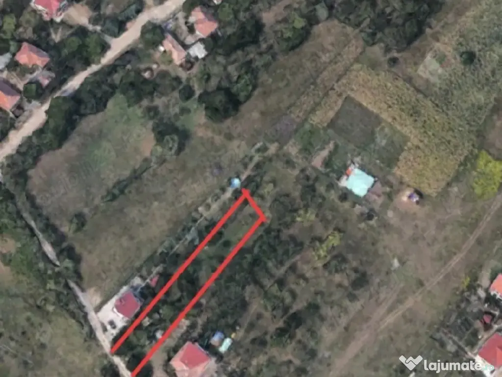 P.F Vând o parcelă de teren intravilan pentru construcții 1300 mp in cartierul Borhanci Cluj-Napoca