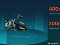 ROV subacvatic profesional heavy-duty, modular – 200 m adâncime 