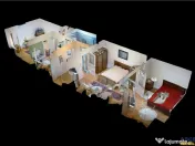 FILM Tur 3D!Casa cu 4 camere si curte, Central, Targu Mures. 