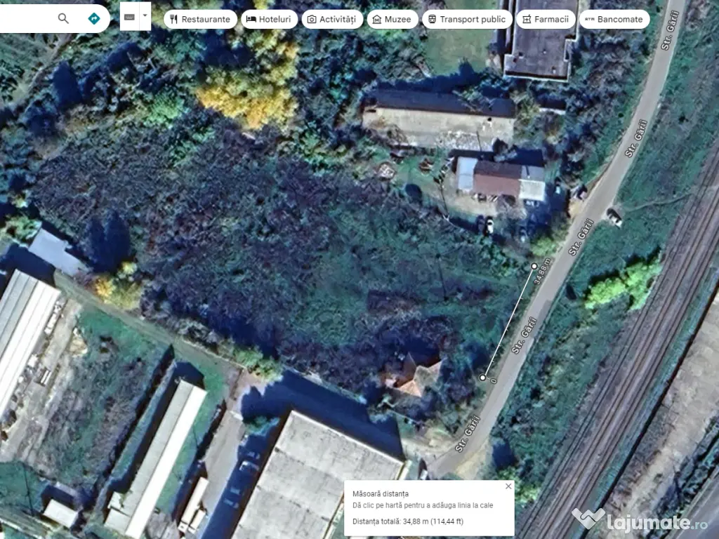 Vand teren intravilan orasul Ineu jud. Arad, 7836 mp, fs 30ml. Toate utilitatile.