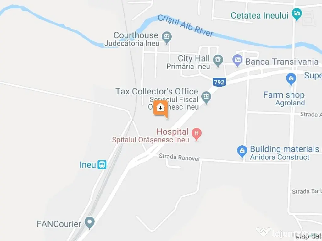Vand teren intravilan orasul Ineu jud. Arad, 7836 mp, fs 30ml. Toate utilitatile.