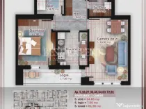 2 Camere Direct Dezvoltator 6 min STB Parcare Inlcusa