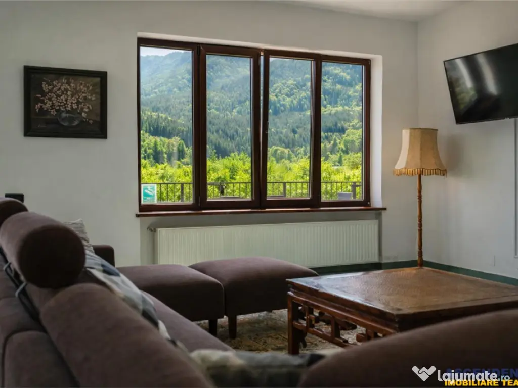 Pensiune:3 km de Castelul Bran, 2.900mp teren, aviz ISU, pre