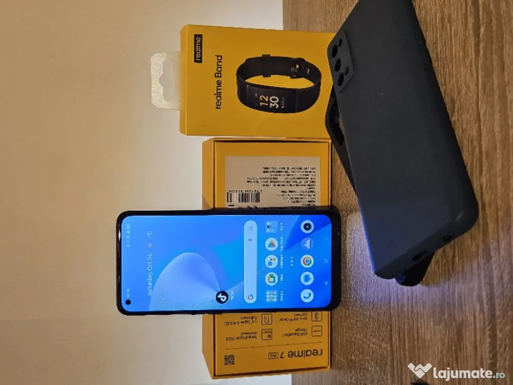 Realme 7 PRO fullbox + bratara fitness