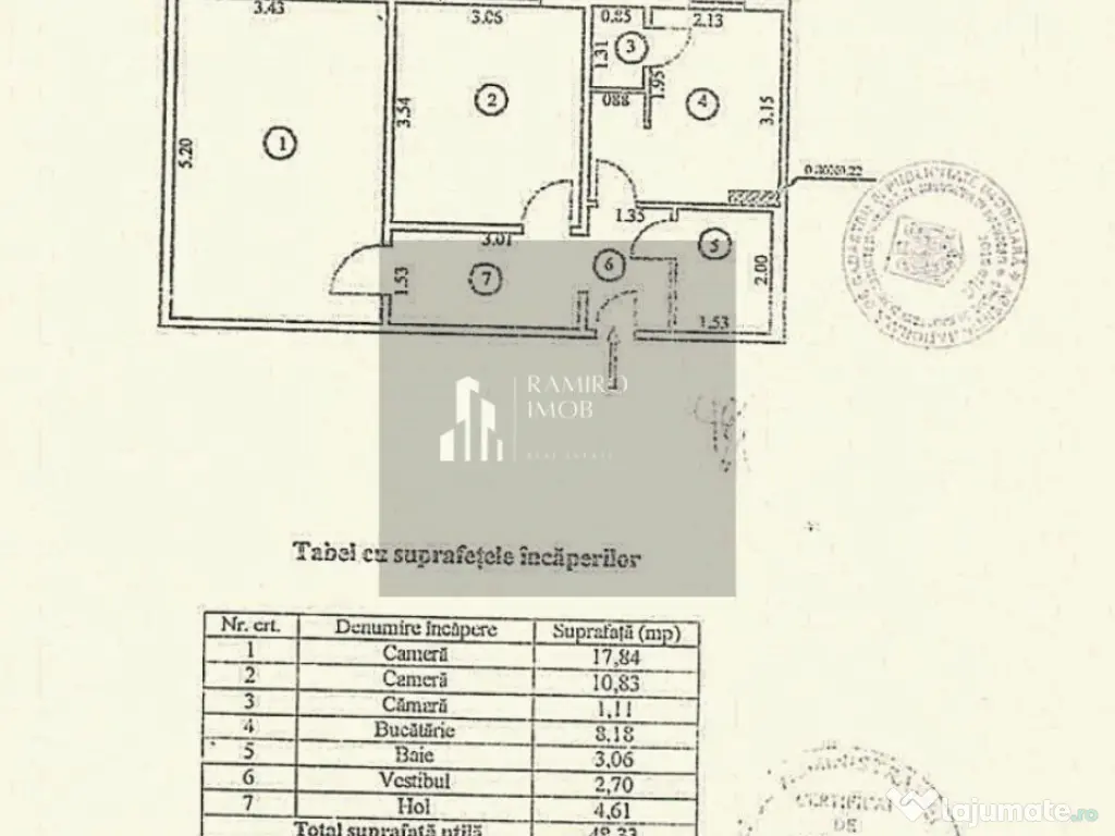 APARTAMENT 2 CAMERE, ZONA BRANCOVEANU, ETAJ 1, RENOVAT, M...