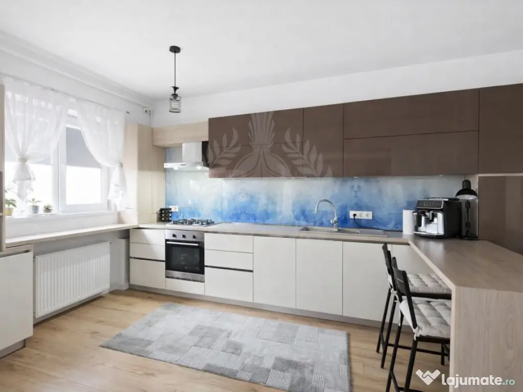 Apartament 3 camere, 2 bai, bloc nou, zona 9 Mai, Ploiesti