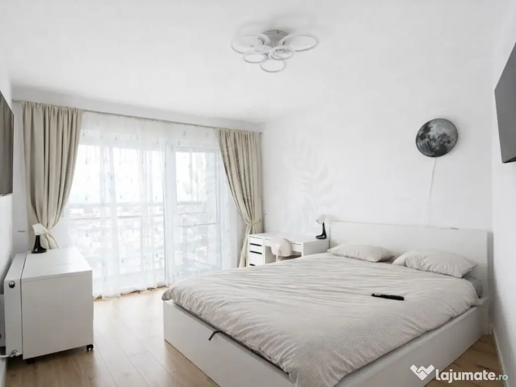 Apartament 3 camere, 2 bai, bloc nou, zona 9 Mai, Ploiesti