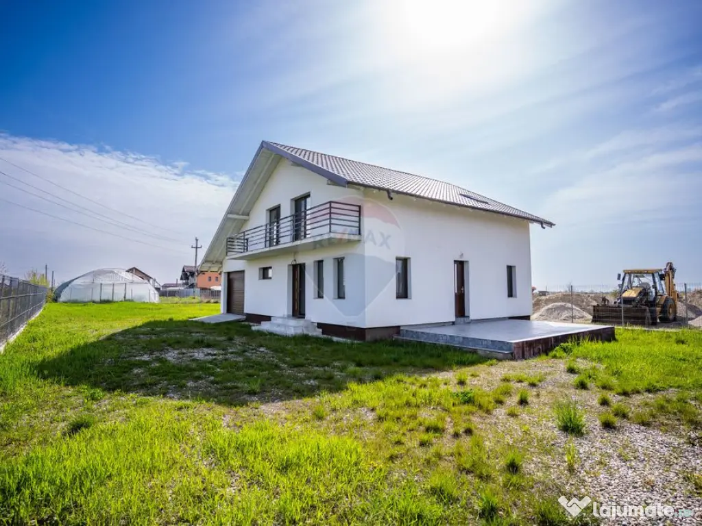 Casă nouă P+M, 160 mp utili | 1.000 mp teren | Bradu ??...