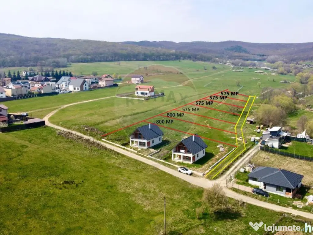 Teren cu autorizatie de vanzare in Gilau! 800 MP.