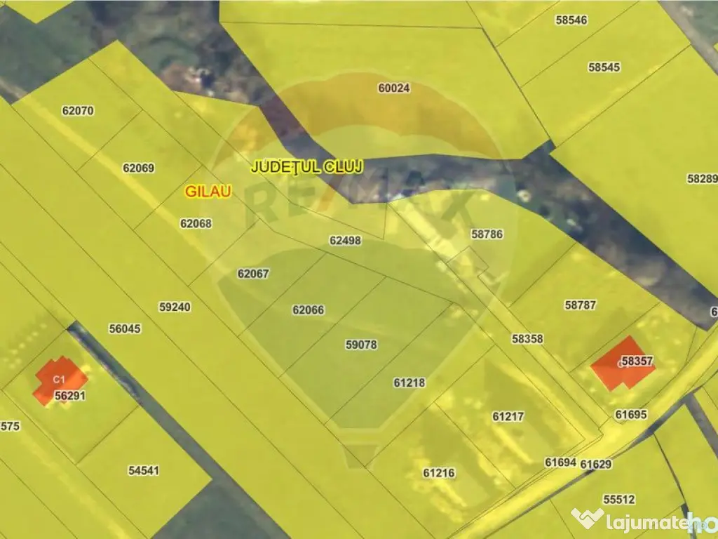 Teren cu autorizatie de vanzare in Gilau! 800 MP.