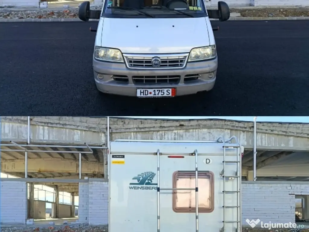 autorulote fiat 2,3jtd 6 locuri 2006