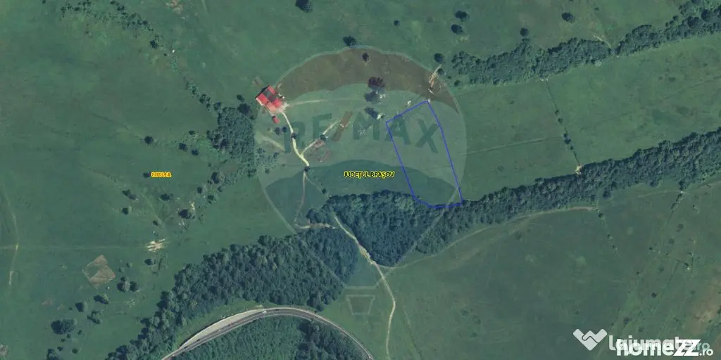 Teren 10,000mp Codlea / DN 1 - Codlea (Brasov)