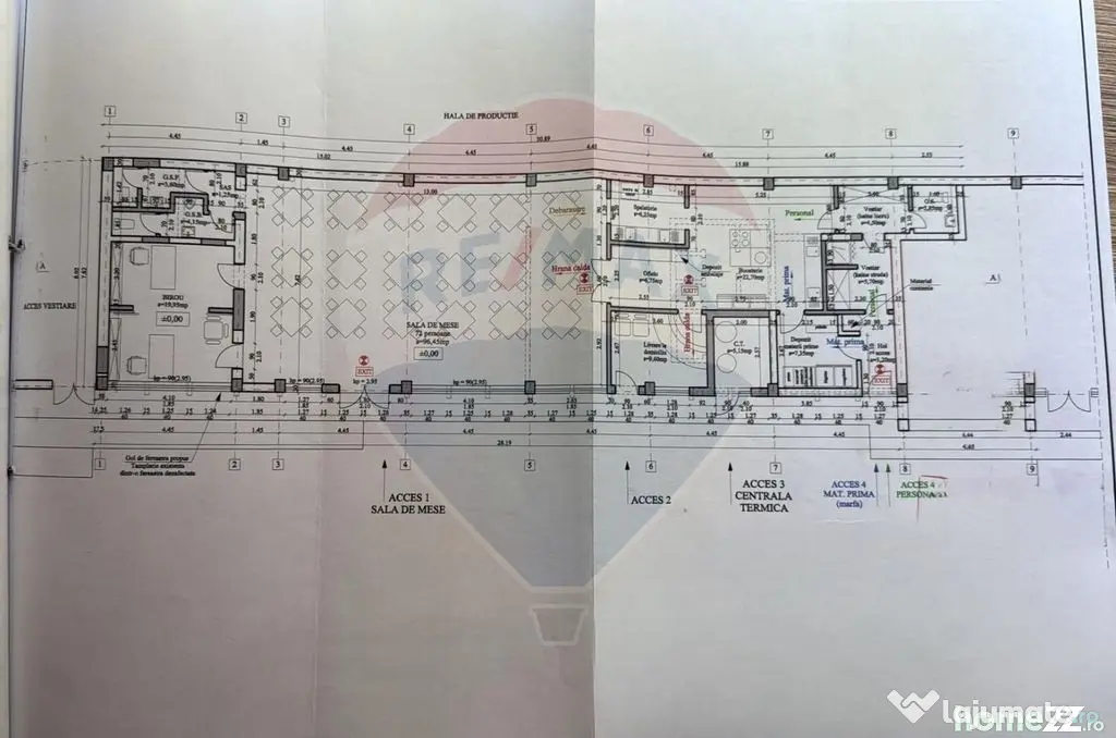 De vanzare spatiu 206 mp | Producție, trifazic | Comisio...