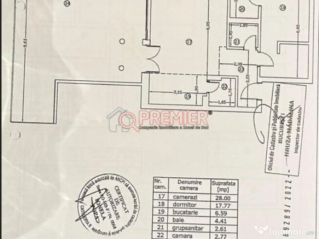 PENTHOUSE - Timpuri Noi - 2 camere + terasa