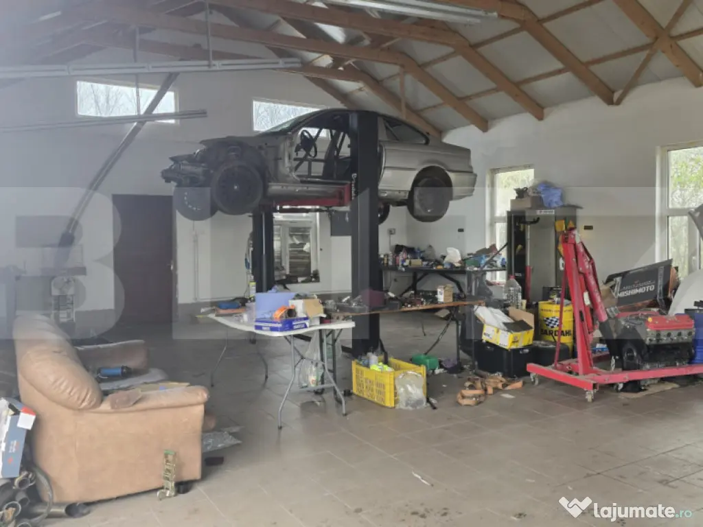 Spatiu industrial Hala 106 mp, 5700 mp Teren- Livada