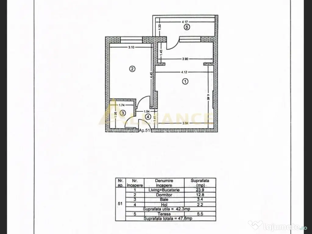 Metrou Apartament 2 Camere