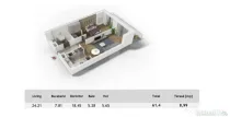 Apartament 2 camere, compartimentare ideală + terasă, Cent