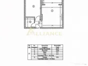 Apartament 2camere tip studio /mobilat si utilat /metrou Ber 