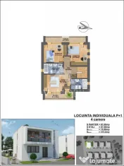 Otopeni | Casă individuală + teren 295 mp | 130.000€ 
