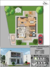 Otopeni | Casă individuală + teren 295 mp | 130.000€ 