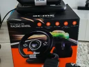 VOLAN + PEDALE ACME STi RACING WHEEL – FORCE FEEDBACK DUALSHOCK 