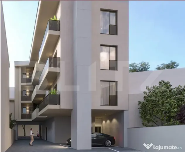 Apartament 2 camere, 55 mp, finisat, nZEB, Central