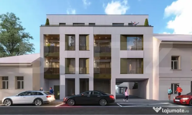 Apartament 2 camere, 55 mp, finisat, nZEB, Central
