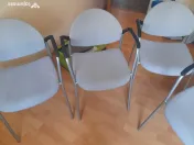 Scaune - 6 bucati, tapitate, aproape noi 