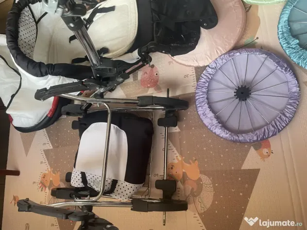 Cărucior de copil Baby Merc q9 clasic 3 in 1